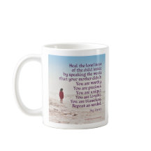 Peg Streep's Heal the Loneliness Mug