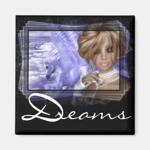 Pegagus & Fairy - Fantasy Product Line Magnet