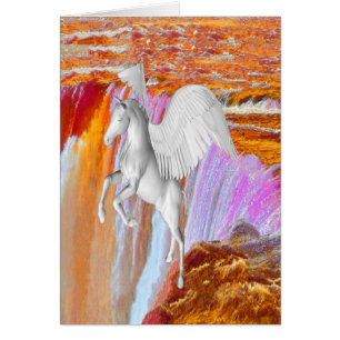 Pegasus Birthday Card