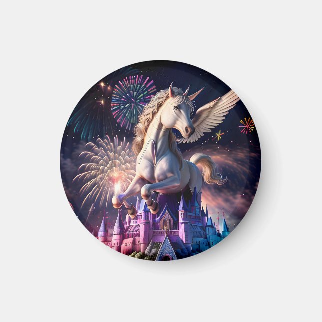 Pegasus Castle One Magnet (Front)