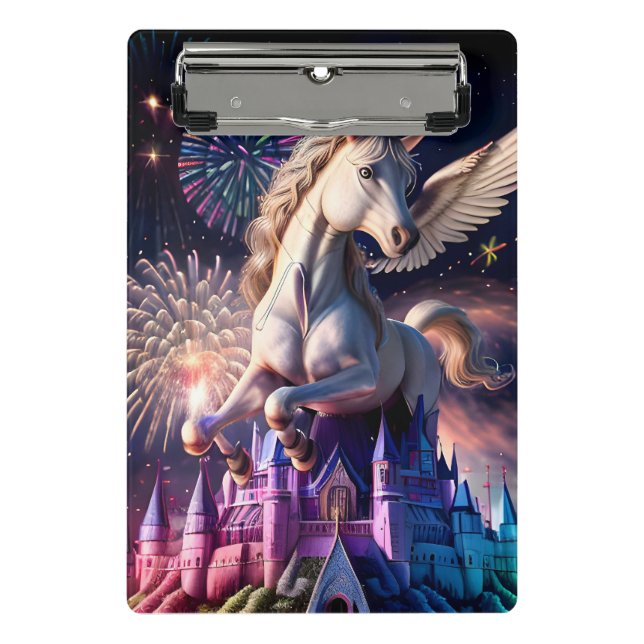 Pegasus Castle One Mini Clipboard (Front)