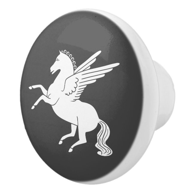 Pegasus Ceramic Knob (Right)