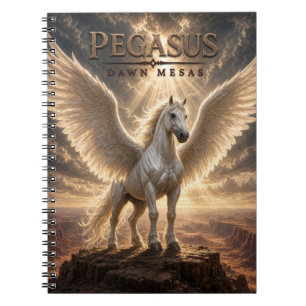 Pegasus Dawn Mesas Dark Cinema Notebook