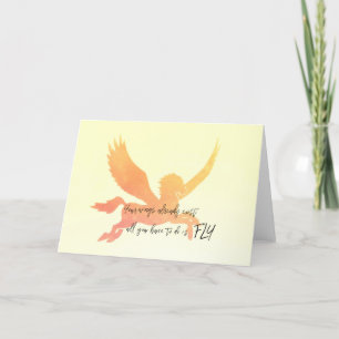 PEGASUS FLIGHT Greeting Card
