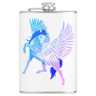 Pegasus Greek Mythology Winged Horse Hip Flask