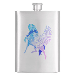 Pegasus Greek Mythology Winged Horse Hip Flask