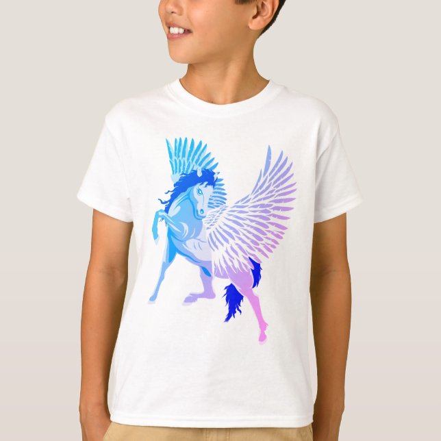 Pegasus Greek Mythology Winged Horse T-Shirt (Front)
