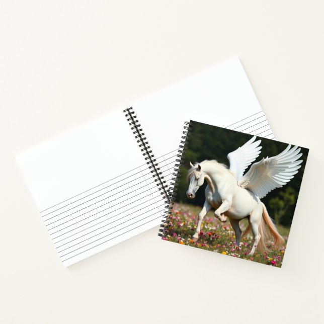 Pegasus Hardcover Notebook (Inside)