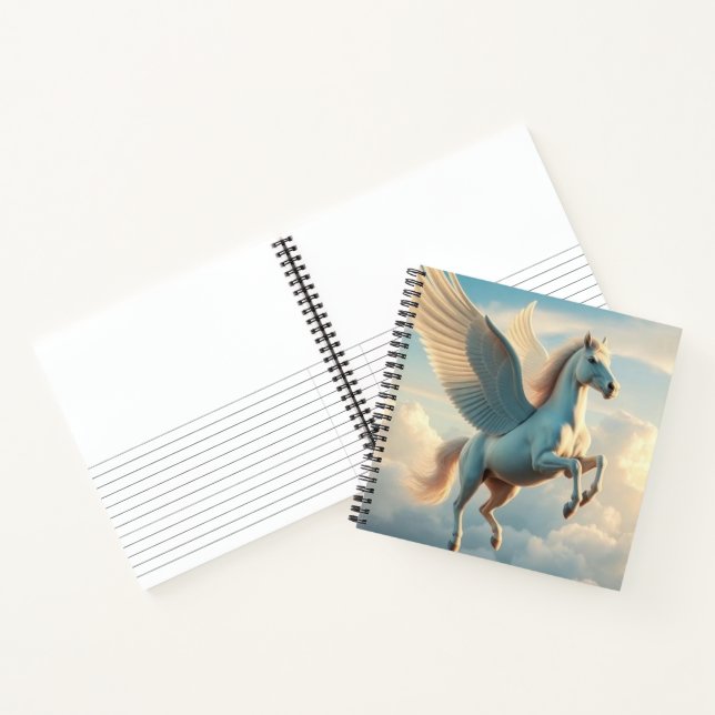 Pegasus Hardcover Notebook (Inside)