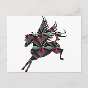 Pegasus Horse Postcard