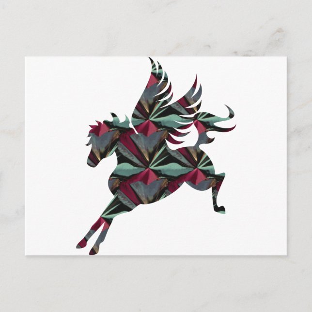Pegasus Horse Postcard (Front)