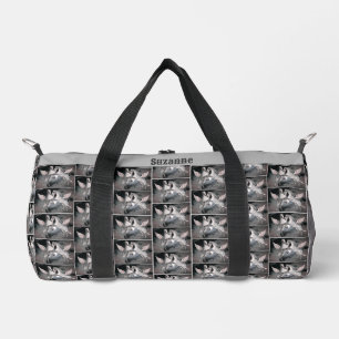 Pegasus Horses Full Moon Sky Personalised Duffle Bag