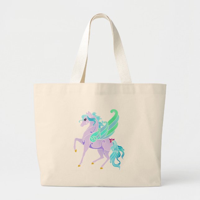 Pegasus Large Tote Bag (Front)