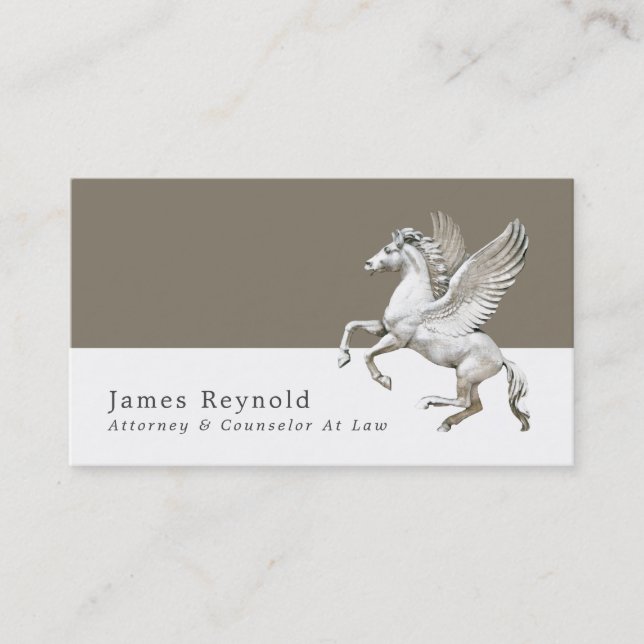 Pegasus, Legal Professional Business Card (Front)