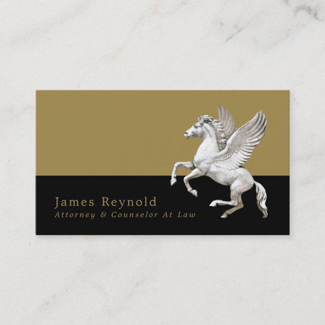 Pegasus, Legal Professional Business Card (Front)