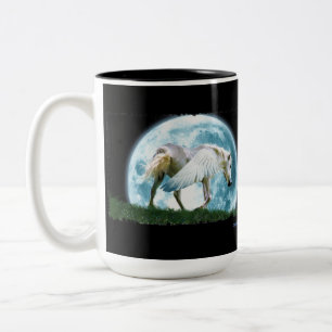 Pegasus & Moon Fantasy Art Drinking Mug