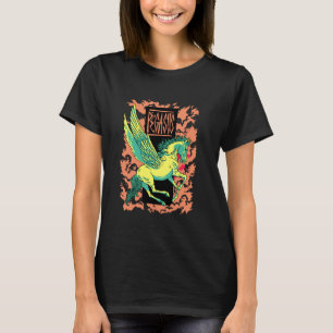Pegasus Mythology Greek Winged Horse Fantasy Art T-Shirt