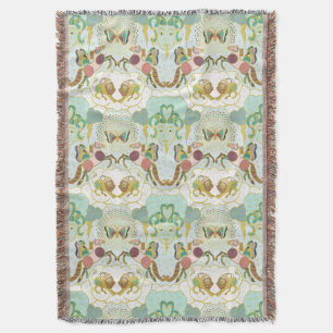 Pegasus Mythomorphosis With Medusa and Chimera Throw Blanket