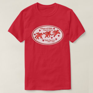 Pegasus Posse Ruby Reunion t-shirt (Cardinal Red)