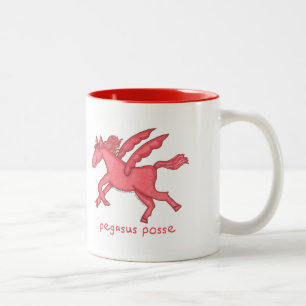 Pegasus Posse Two-Tone Mug