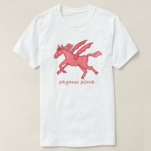 Pegasus Posse (various styles) Men's White T-Shirt