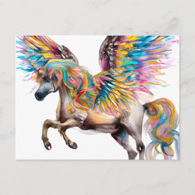 Pegasus Postcard (Front)