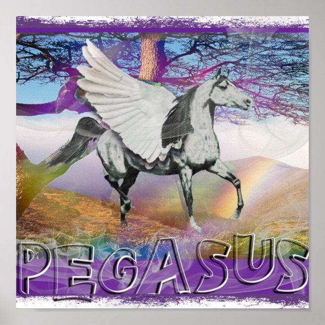 PEGASUS POSTER - WINGED HORSE OF THE GODS (Front)