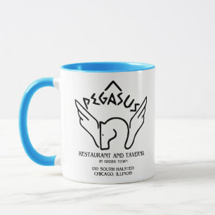 Pegasus Restaurant and Taverna, Chicago, IL Mug