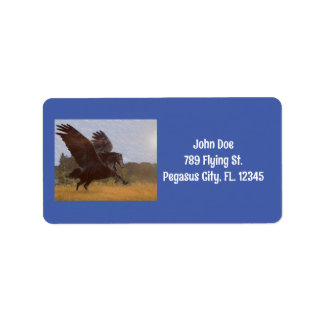 Pegasus Return Address Label