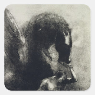 Pegasus Square Sticker