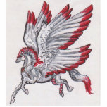 Pegasus Standing Photo Sculpture<br><div class="desc">The Art of Stephanie Small is a complex blend of mythical and real. This is your personal invitation to enjoy a tour through the magical and mundane. See a breathtaking visual tour of ancient times and lands filled with trees, magical mushrooms, foliage, enchanted animals and awesome wizards. Let the splendour...</div>