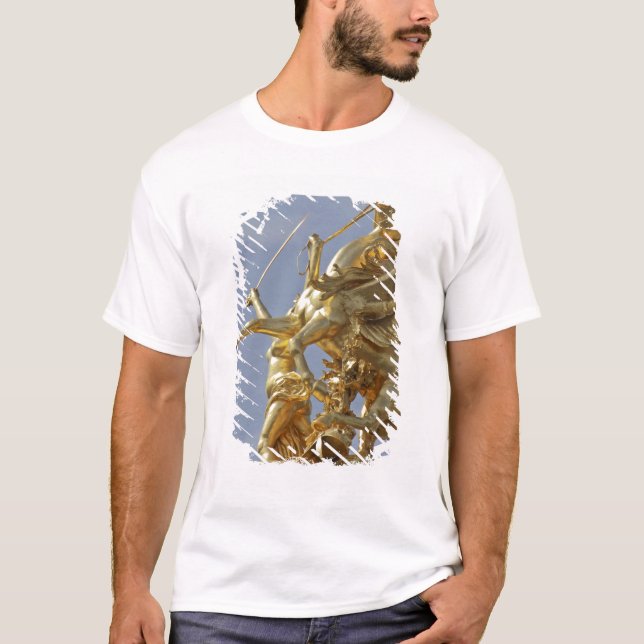 Pegasus statue at the Pont Alexander III bridge T-Shirt (Front)