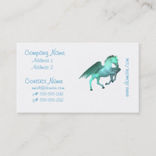 Pegasus Taking Flight Business Card