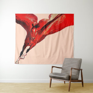 Pegasus the flying horse tapestry