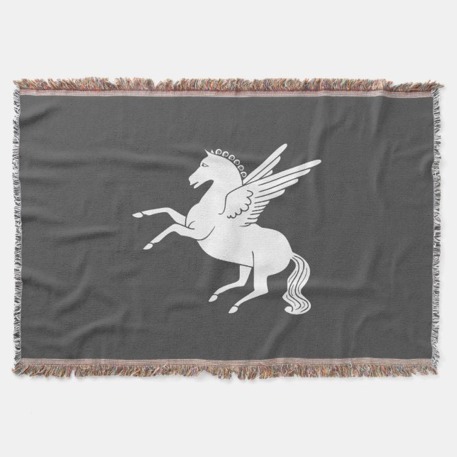 Pegasus Throw Blanket (Front)