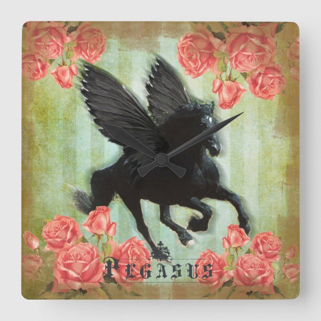 Pegasus - Wall Clock (Front)