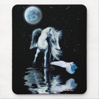 PEGASUS & WHITE RAVEN Collection Mouse Mat
