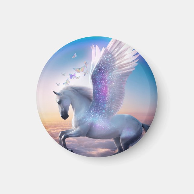 Pegasus with Rainbow Magnet (Front)