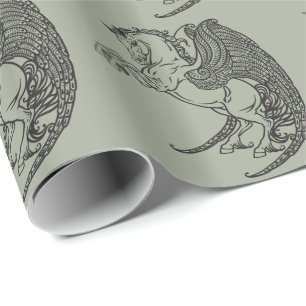 pegasus wrapping paper