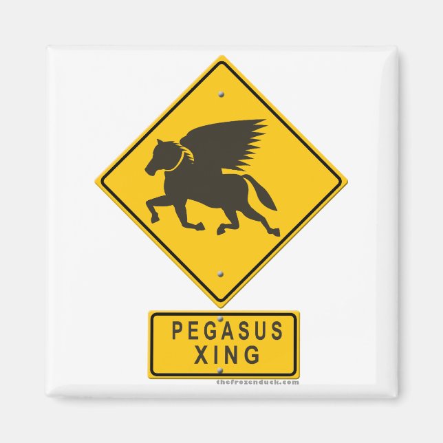 Pegasus XING Magnet (Front)