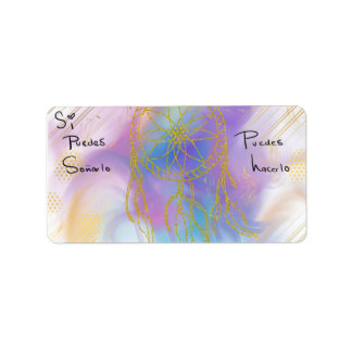 Pegatin you can do it label