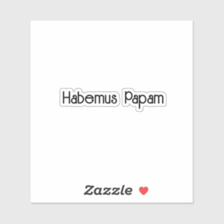 Pegatina Habemus Papam