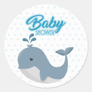 Pegatina Redonda nice baby shower Classic Round Sticker