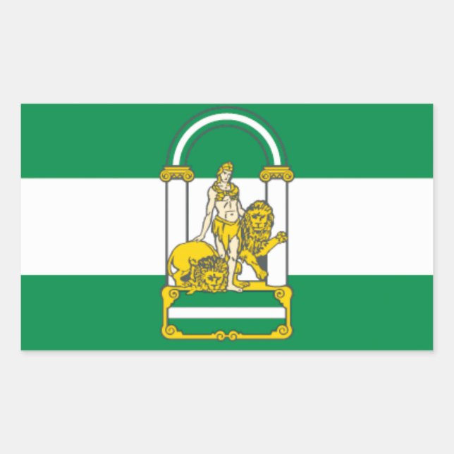 Pegatinas Andalucía Rectangular Sticker (Front)