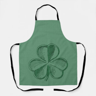 Peggy Ann All Over Green St Patrick's Day Apron