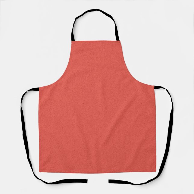 Peggy Ann Peach Kitchen Apron (Front)