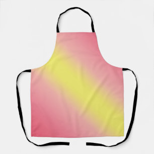 Peggy Ann Pink and Yellow Kitchen Apron