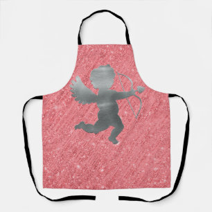 Peggy Ann Pink Cupid Kitchen Apron