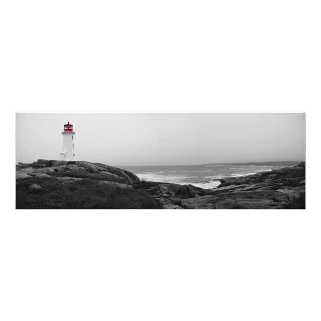 Peggy Cove Lighthouse Photo Print (Front)