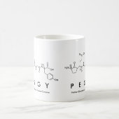 Peggy peptide name mug (Center)